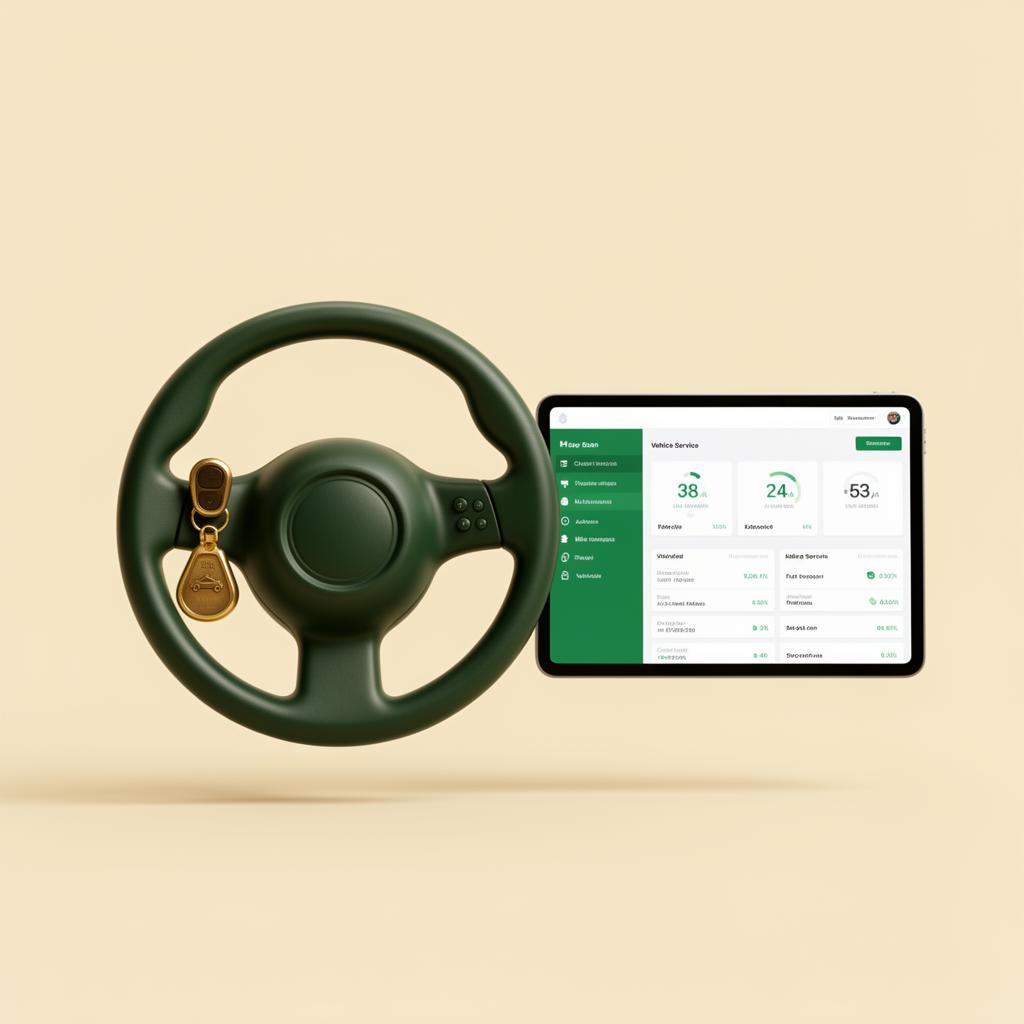 Dashboard officina AVIV per automotive