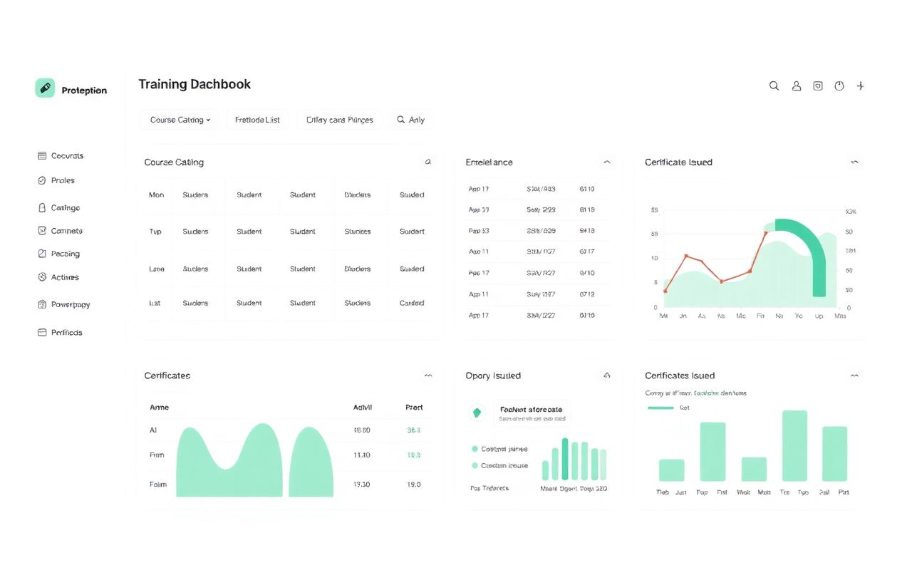 Dashboard AVIV catalogo corsi per centri di formazione