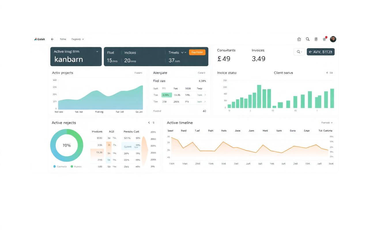 Dashboard AVIV progetti e pipeline per consulenza
